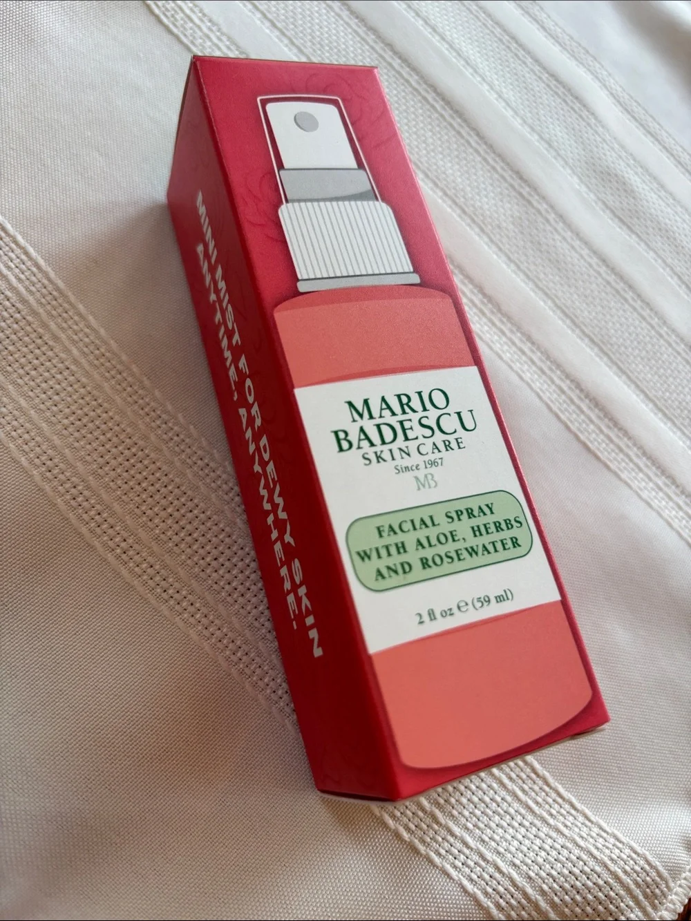 MARIO BADESCU • 2 oz • aloe herbs rosewater facial / setting spray new in box